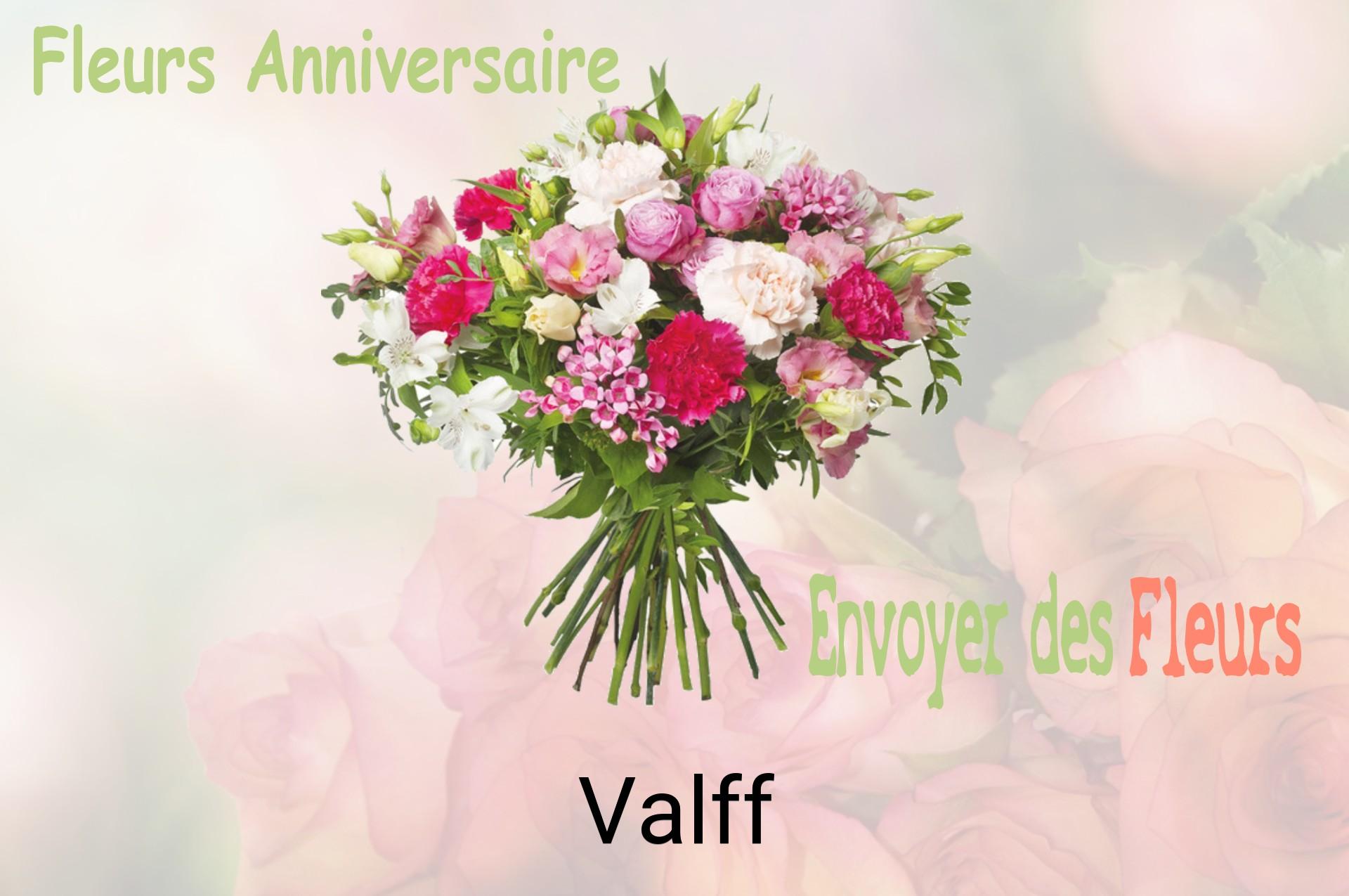 Bouquet de fleurs d’anniversaire livré à Valff